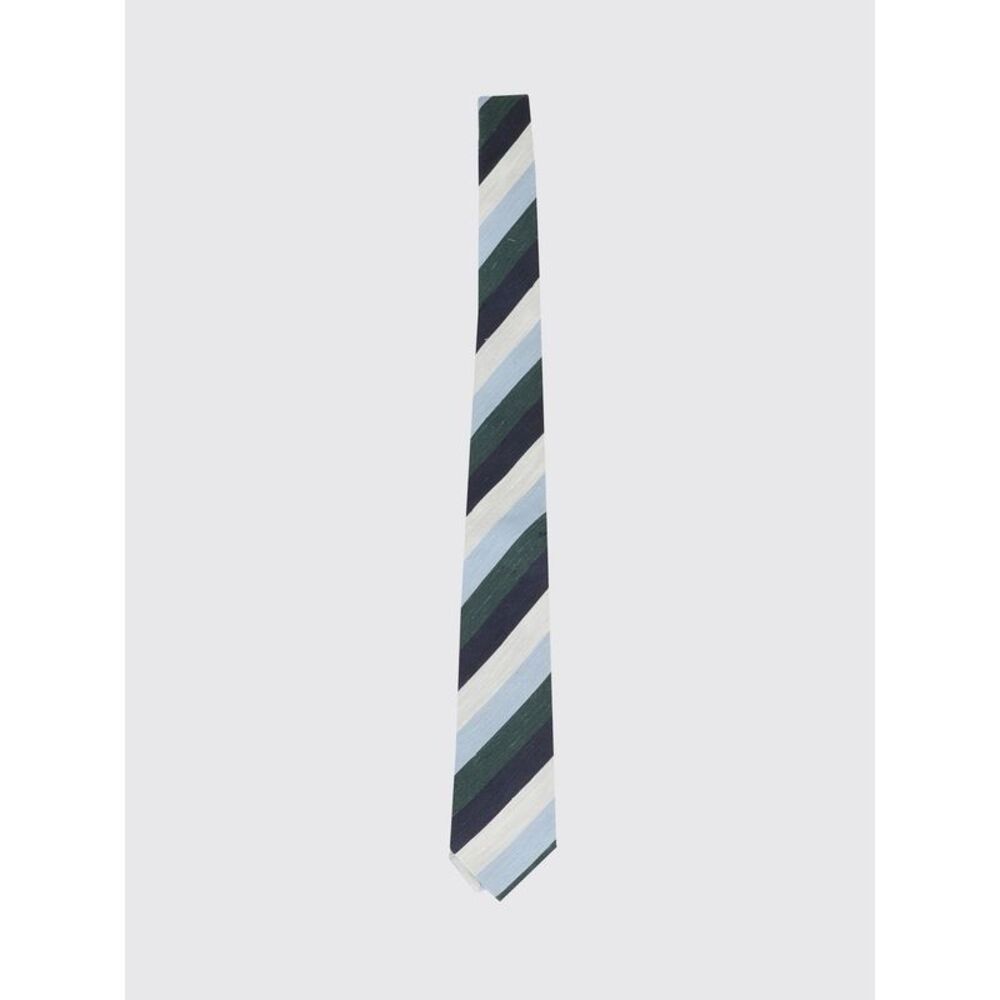 Tagliatore Men Tagliatore Striped Silk Tie